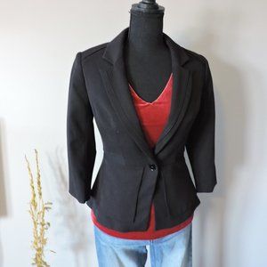 White House Black Market Short A line Black Suit Jacket